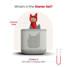 Toniebox 2 Moon Grey Starter Set Creative Tonie Rubie