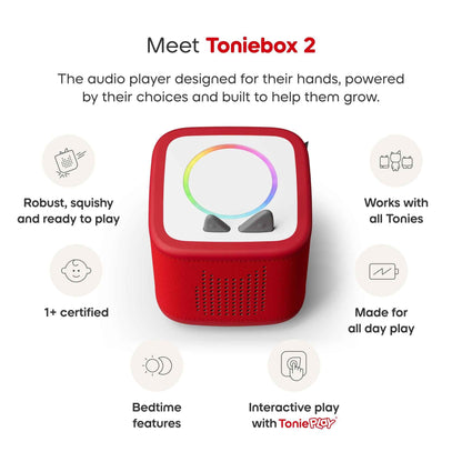 Toniebox 2 Paw Patrol Full Play Set - Sunset Red