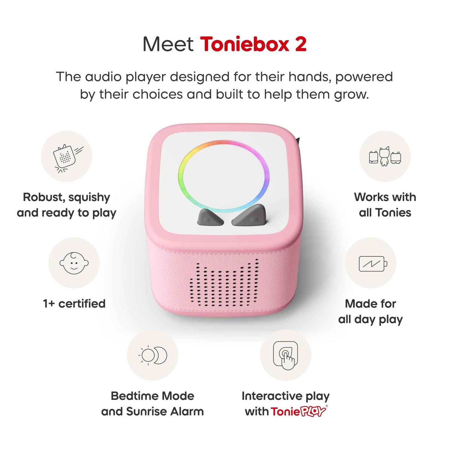 Toniebox 2 Paw Patrol Full Play Set - Cloud Pink