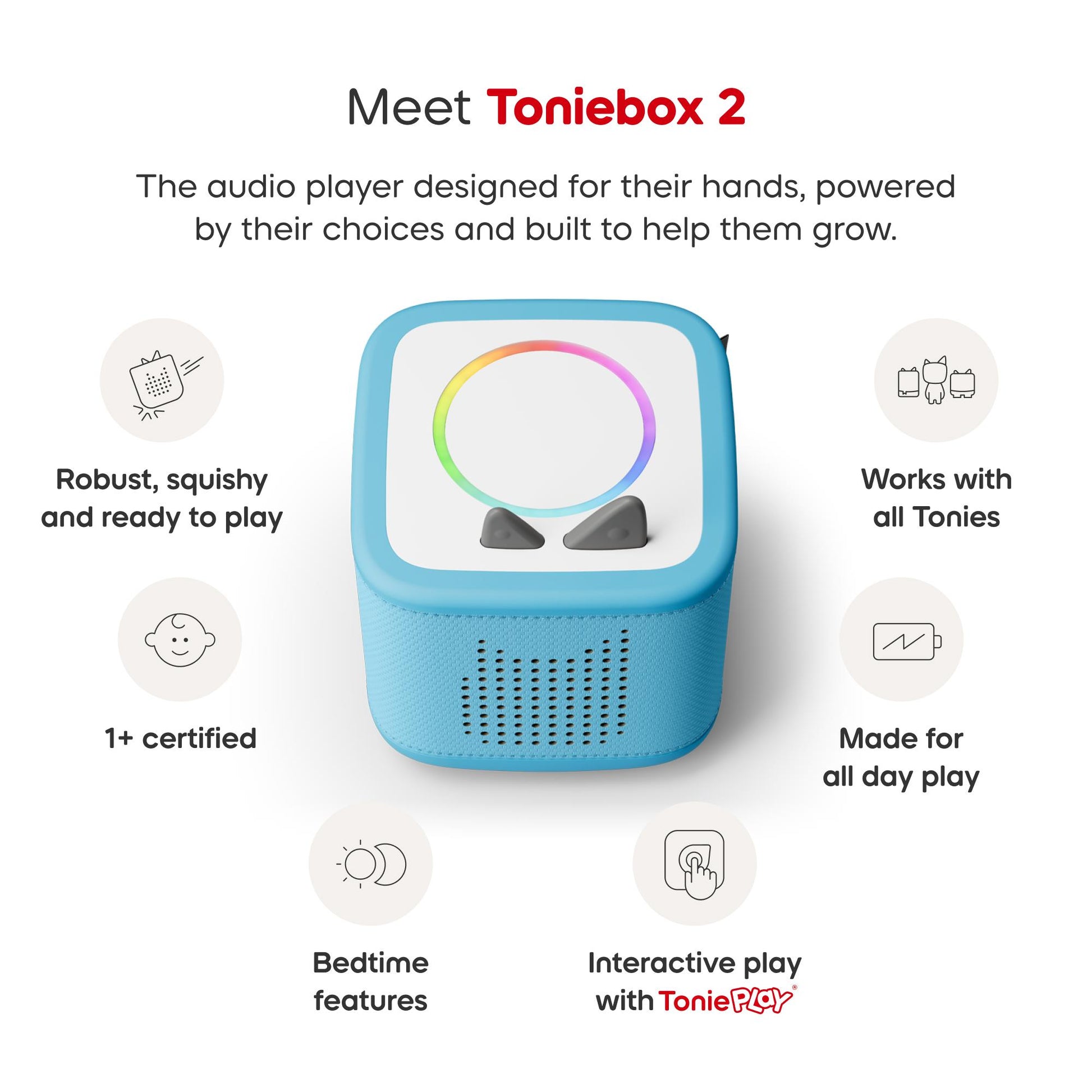 Toniebox 2 Paw Patrol Full Play Set - Sky Blue