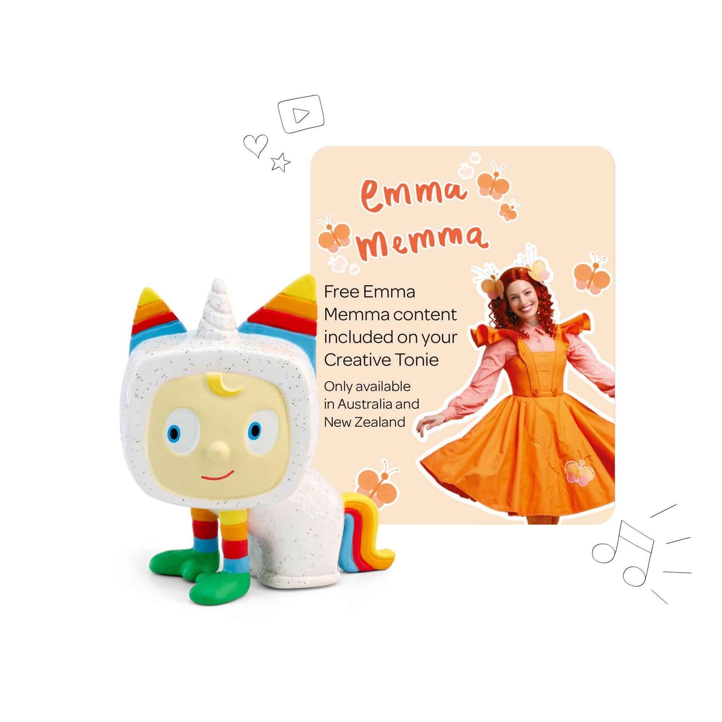 Creative-Tonie x Emma Memma - Unicorn Tonie Audio Character