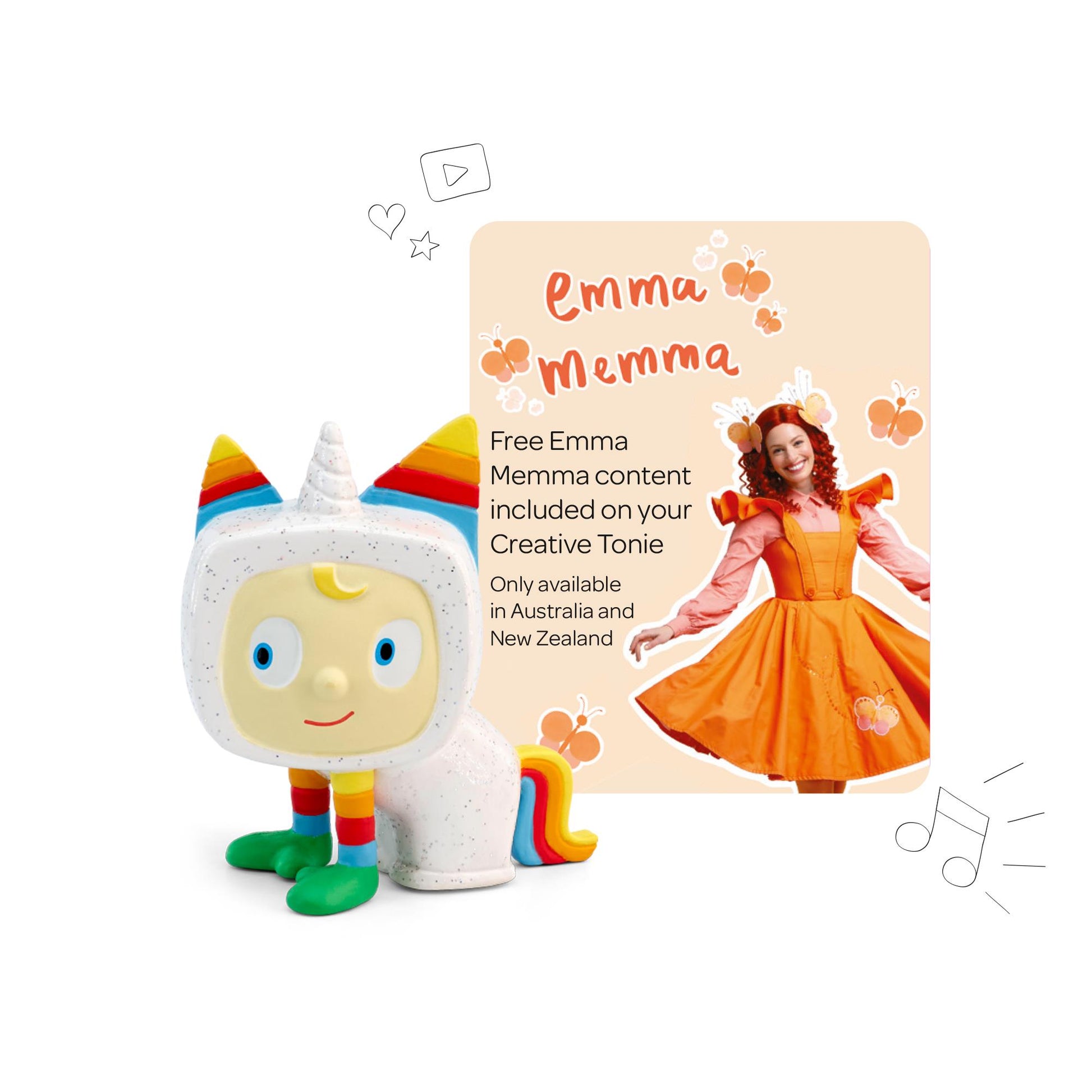 Creative-Tonie x Emma Memma - Unicorn Tonie Audio Character