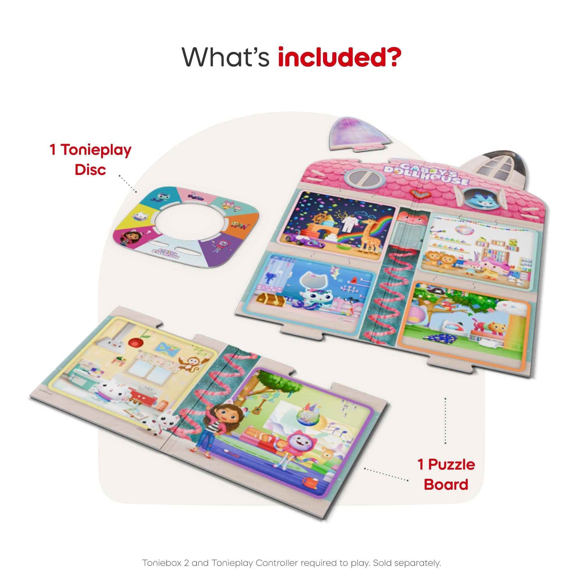 Tonieplay Game - Gabby's Dollhouse: Gabby's Cat-Tastic Scavenger Hunt