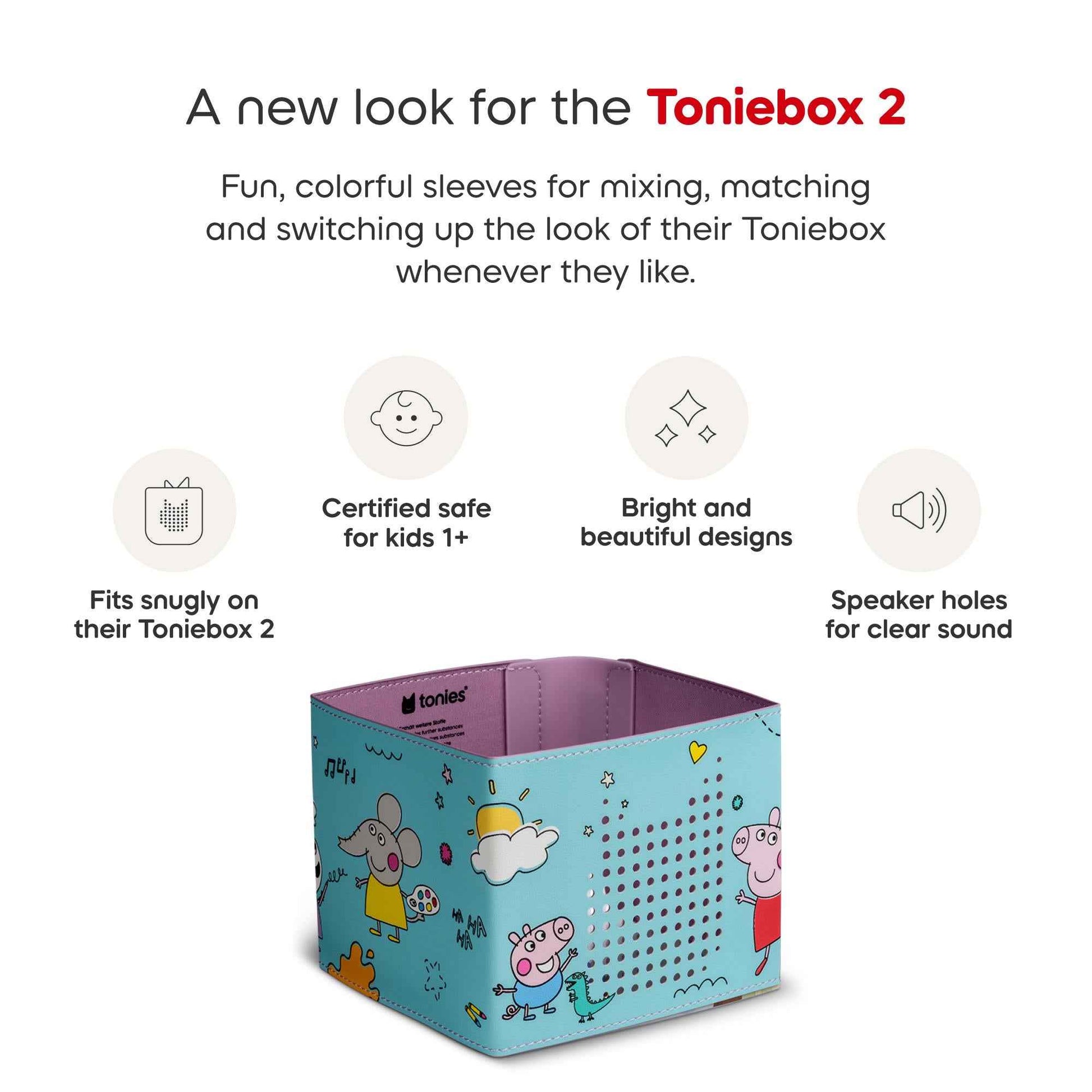 Toniebox 2 - Peppa Pig Sleeve