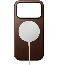 NOMAD Modern Ecco Leather Case for iPhone 17 Pro (Brown)