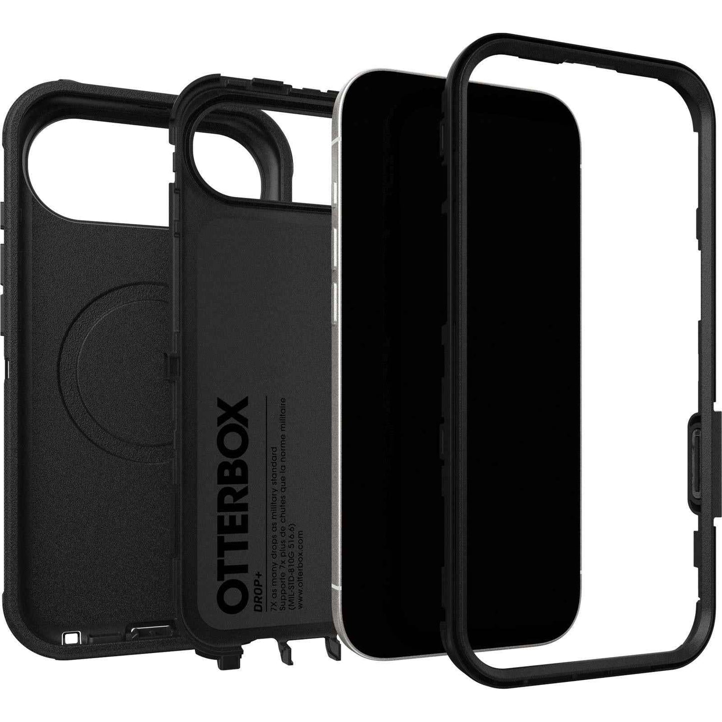 Otterbox Defender Pro MagSafe Case & Cam Control for iPhone Air (Black)