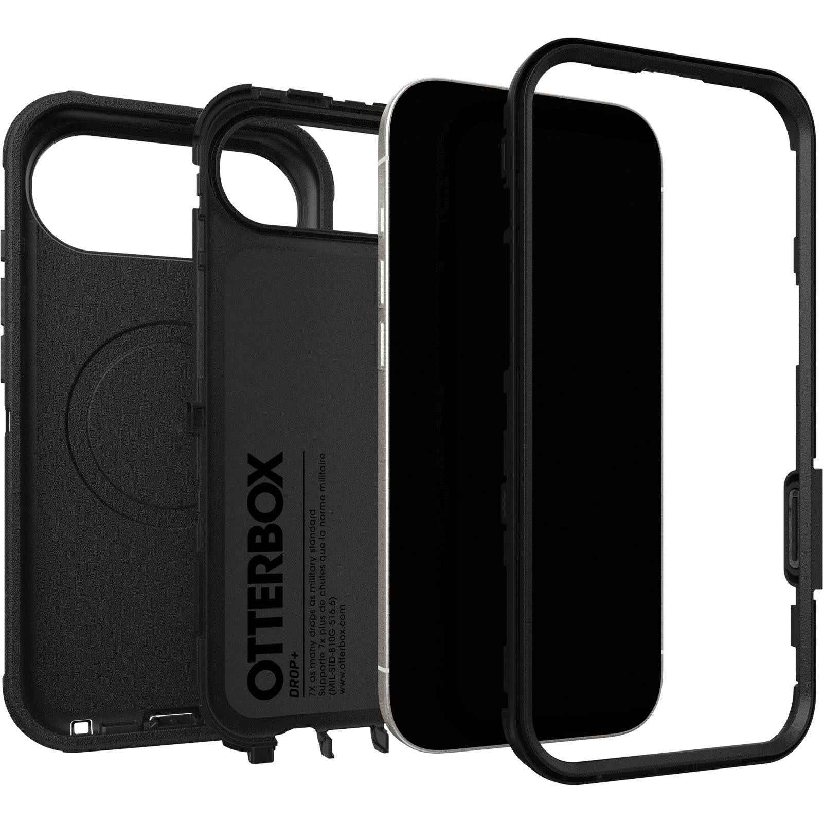 Otterbox Defender Pro MagSafe Case & Cam Control for iPhone Air (Black)