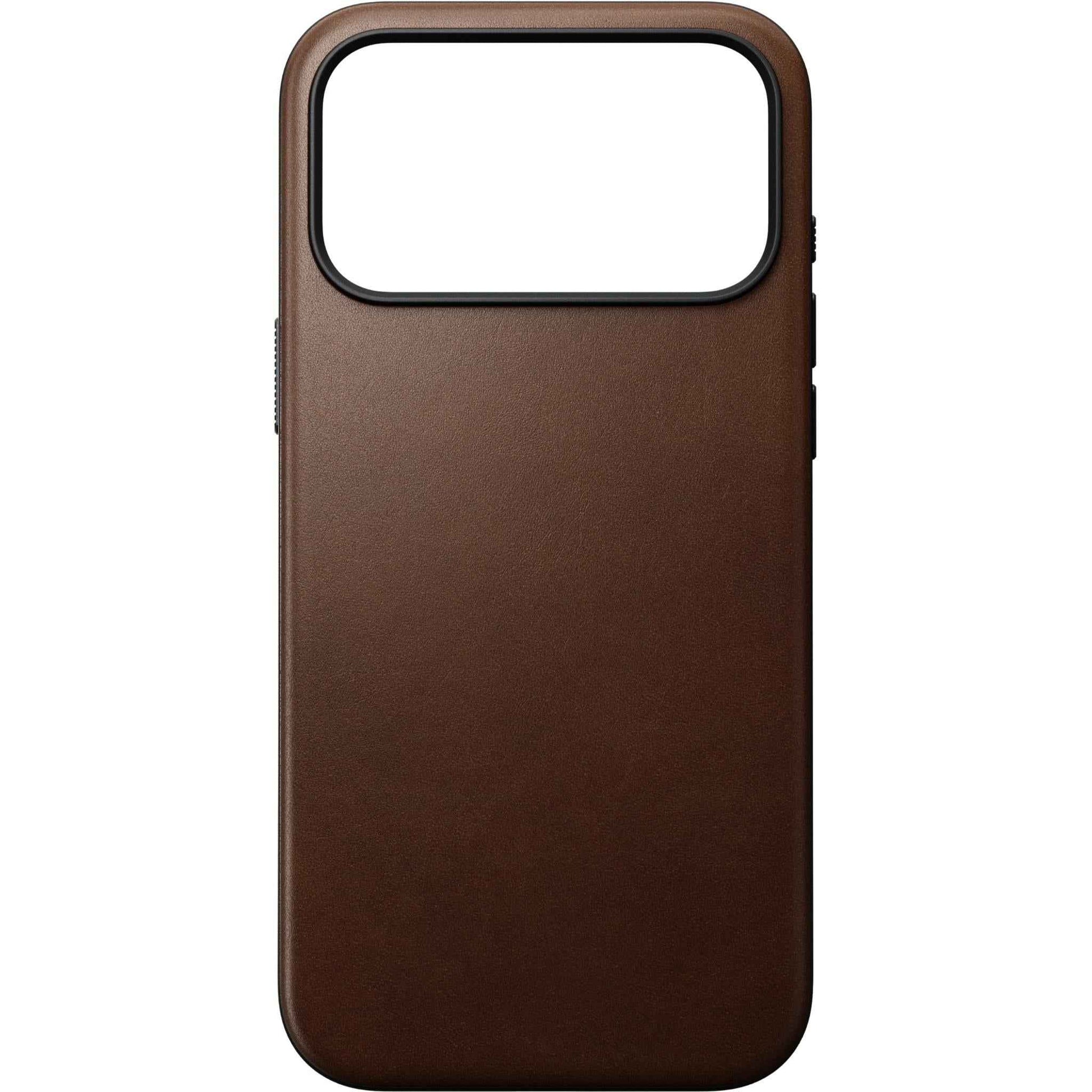 NOMAD Modern Ecco Leather Case for iPhone 17 Pro Max (Brown)