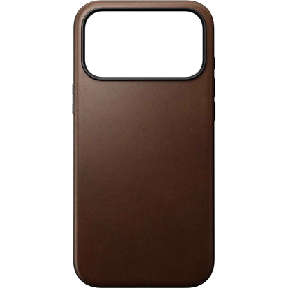 NOMAD Modern Ecco Leather Case for iPhone 17 Pro Max (Brown)