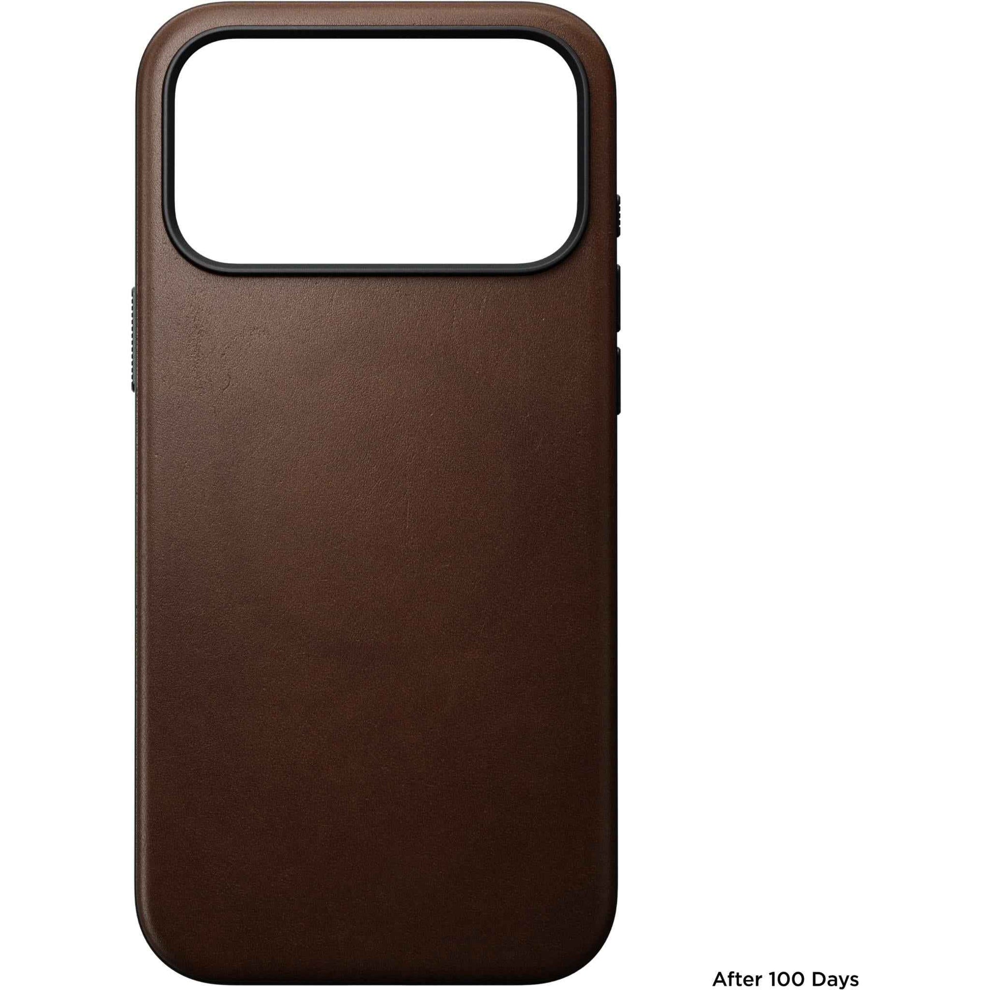 NOMAD Modern Ecco Leather Case for iPhone 17 Pro Max (Brown)