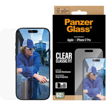 PanzerGlass Classic Fit Screen Protector for iPhone 17 Pro