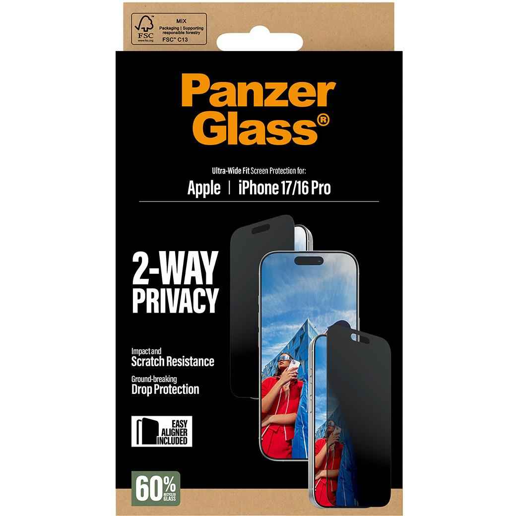 PanzerGlass UWF Privacy Screen Protector for iPhone 17