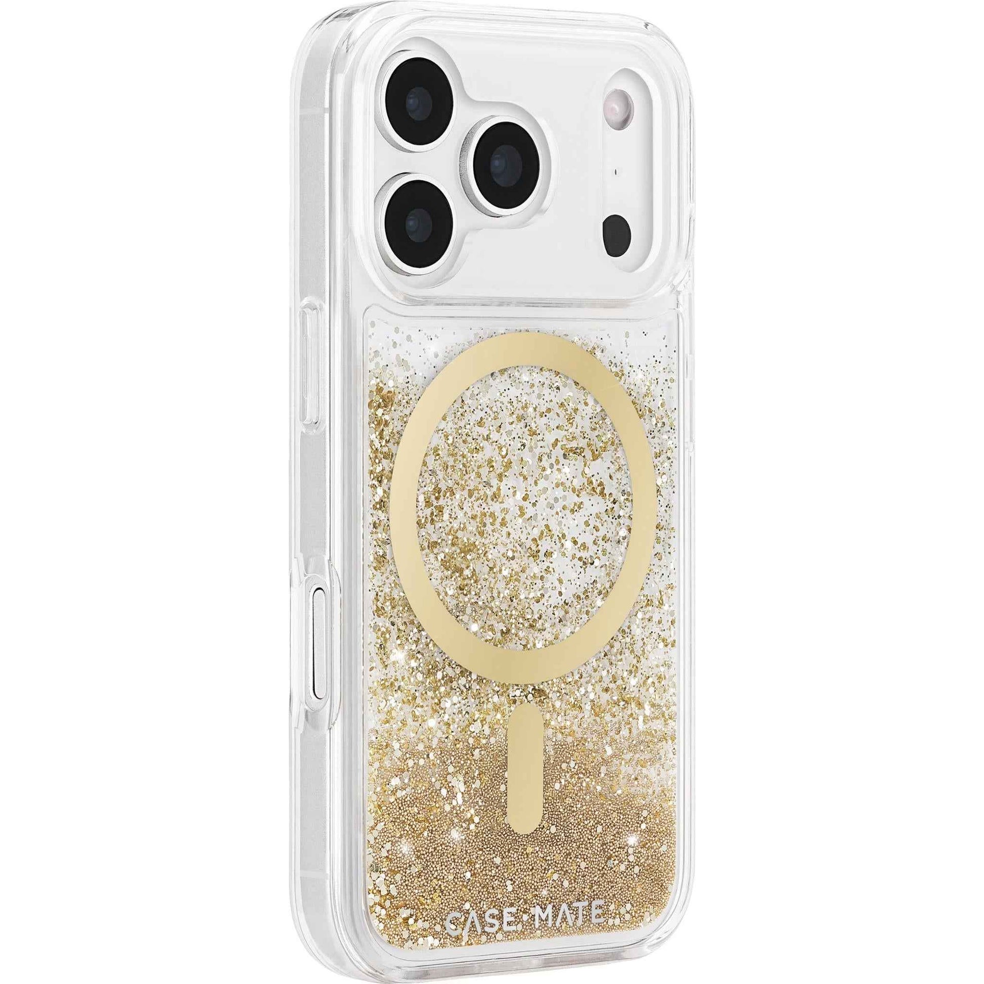 Case-Mate Waterfall MagSafe Case for iPhone 17 Pro (Gold)
