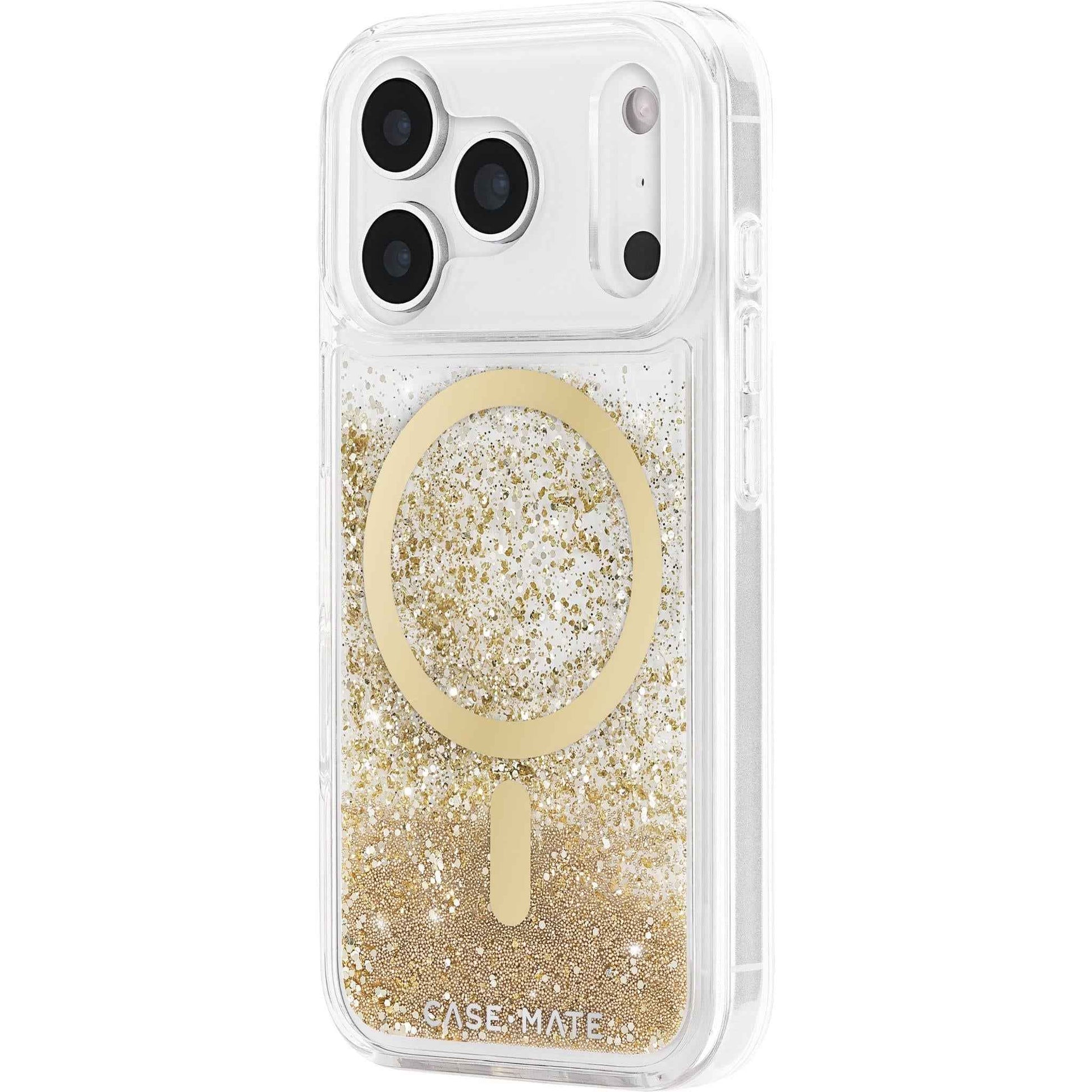 Case-Mate Waterfall MagSafe Case for iPhone 17 Pro (Gold)