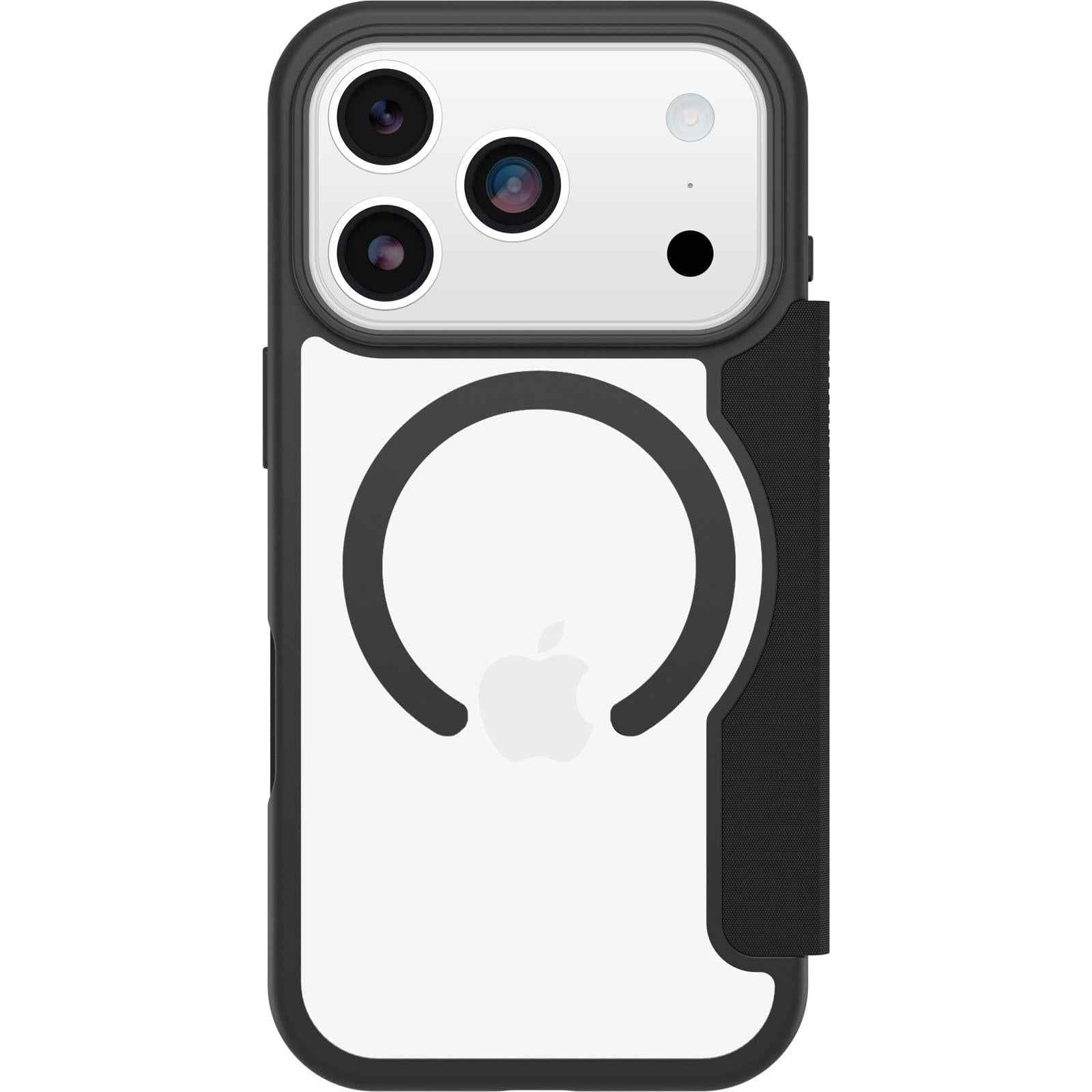 Otterbox React Folio MagSafe Case for iPhone 17 Pro (Black Crystal)