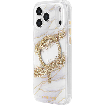 Case-Mate Karat Granite MagSafe Case for iPhone 17 Pro Max (Gold)