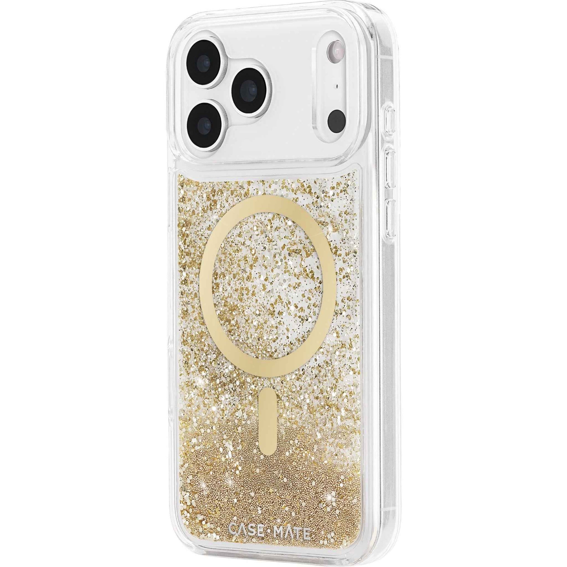 Case-Mate Waterfall MagSafe Case for iPhone 17 Pro Max (Gold)