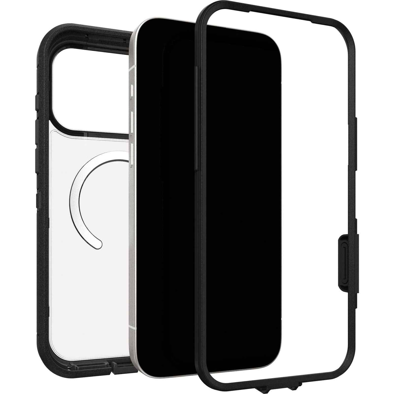 Otterbox Defender XT Pro MagSafe Case & Cam Control for iPhone 17 Pro Max (Dark Side Black)