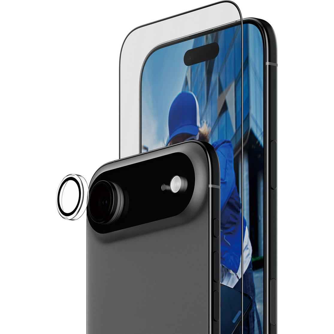 PanzerGlass 2-in-1 Bundle UWF Screen Protector + Hoops