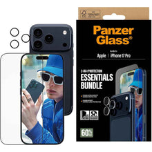 Panzer 2-in-1 Bundle UWF Screen Protector + Hoops for iPhone 17 Pro