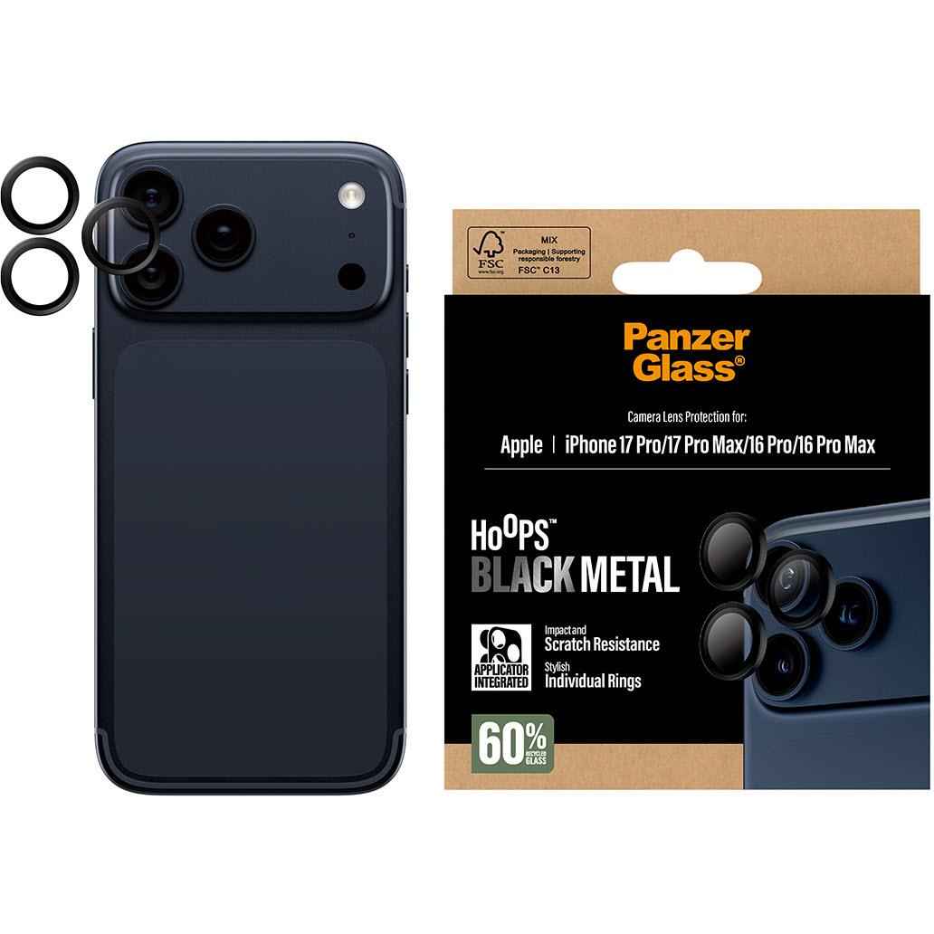 Panzer Hoops Lens Protector for iPhone 17 Pro/17 Pro Max (Black)