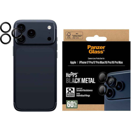 Panzer Hoops Lens Protector for iPhone 17 Pro/17 Pro Max (Black)