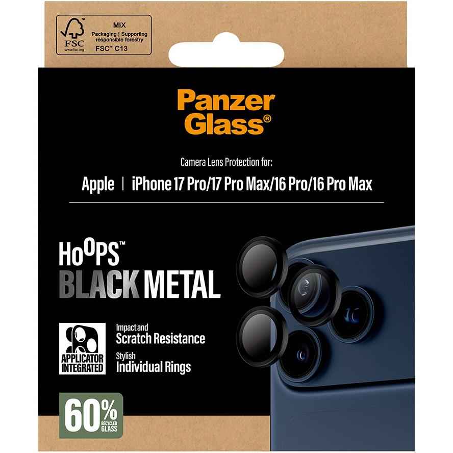 Panzer Hoops Lens Protector for iPhone 17 Pro/17 Pro Max (Black)