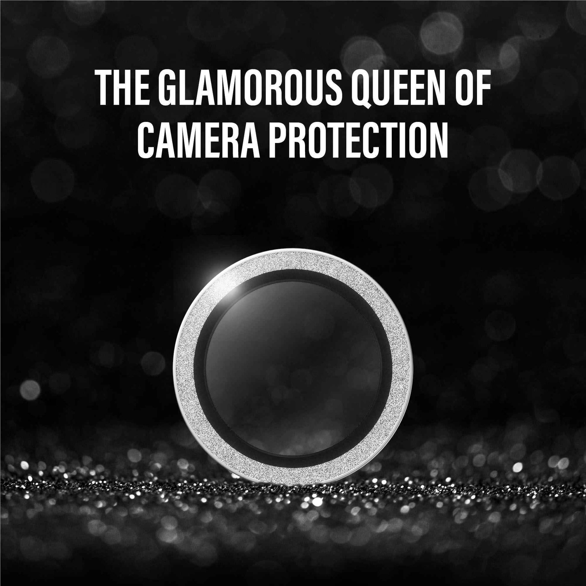 Panzer Hoops Lens Protector for iPhone 17 Pro/17 Pro Max (Glitter Silver)