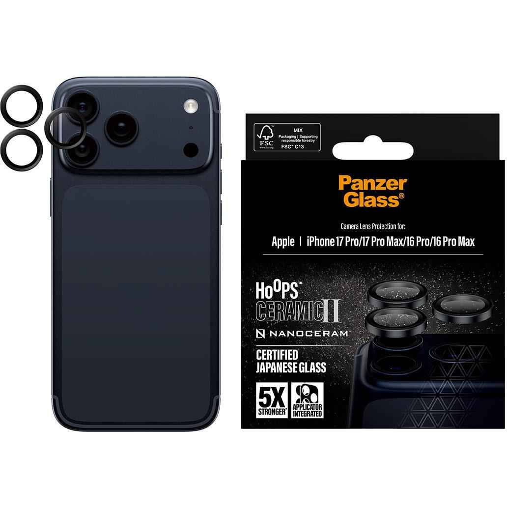 Panzer Hoops Ceramic Lens Protector for iPhone 17 Pro/17 Pro Max