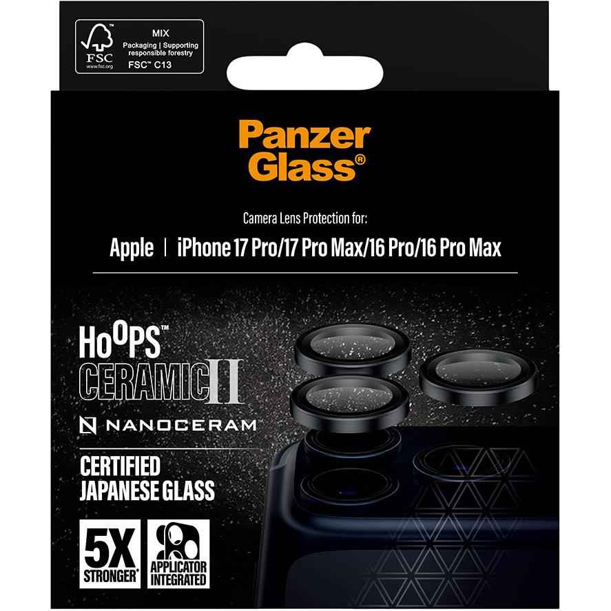 Panzer Hoops Ceramic Lens Protector for iPhone 17 Pro/17 Pro Max