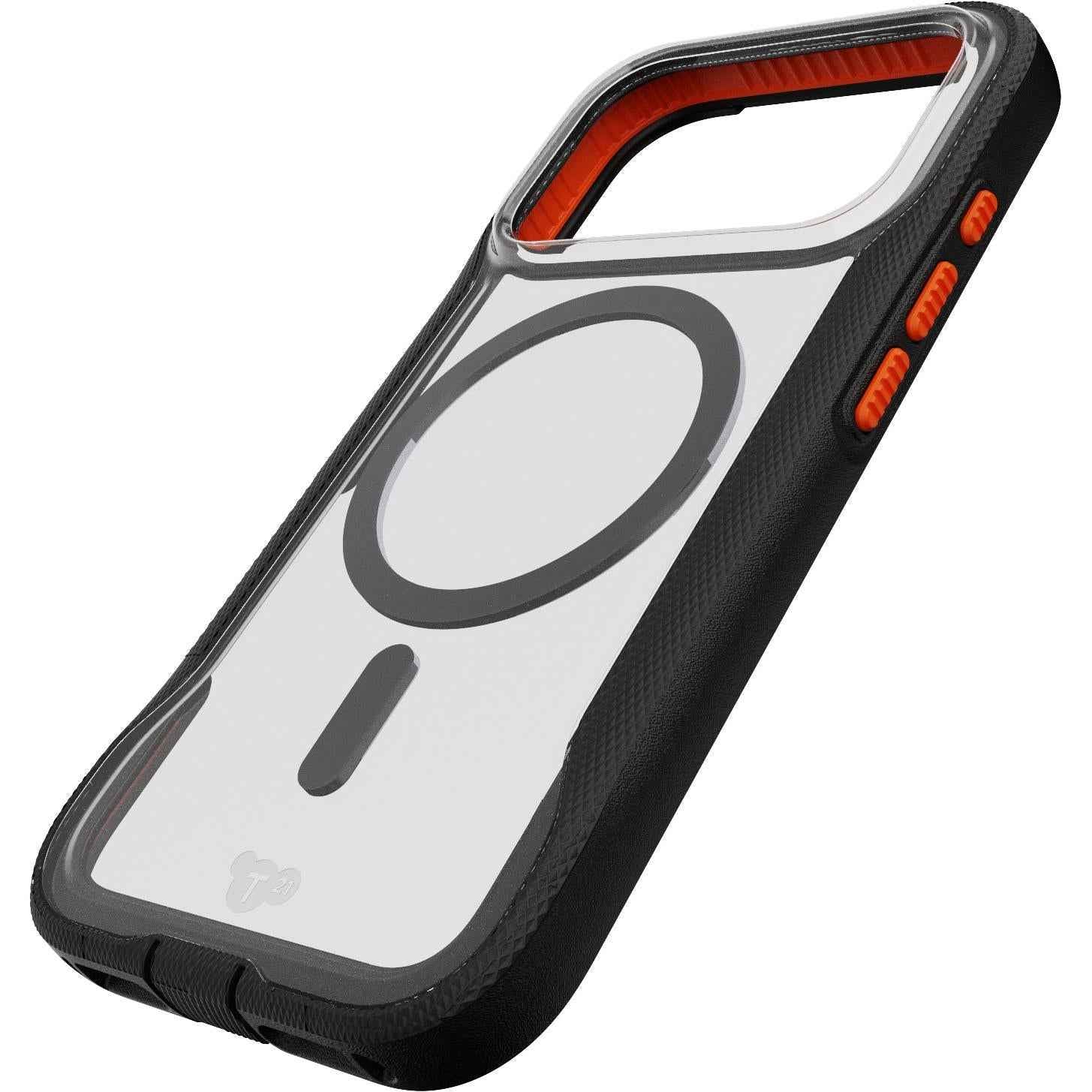 Tech21 EvoPro MagSafe Case for iPhone 17 Pro (Clear/Black)