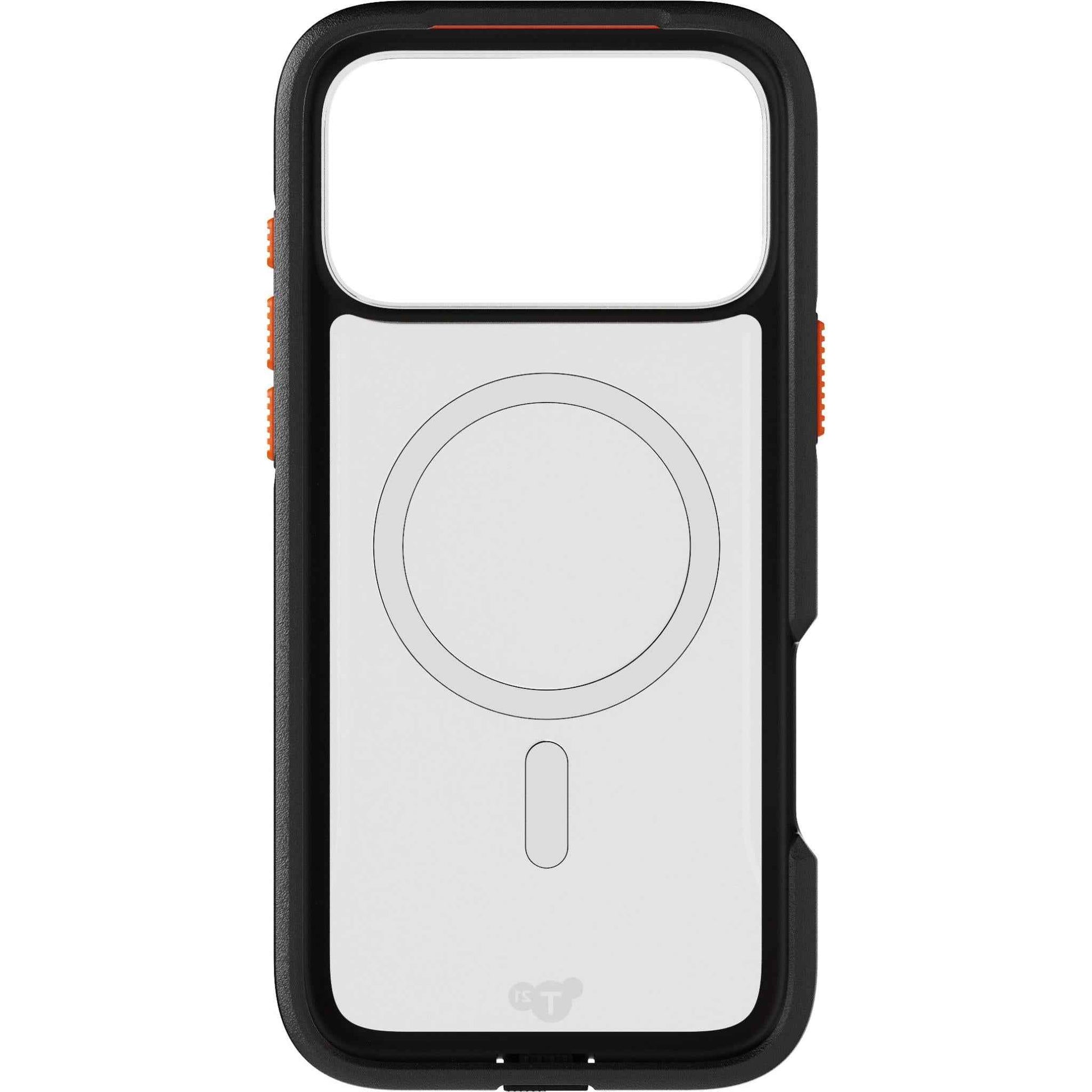Tech21 EvoPro MagSafe Case for iPhone 17 Pro Max (Clear/Black)