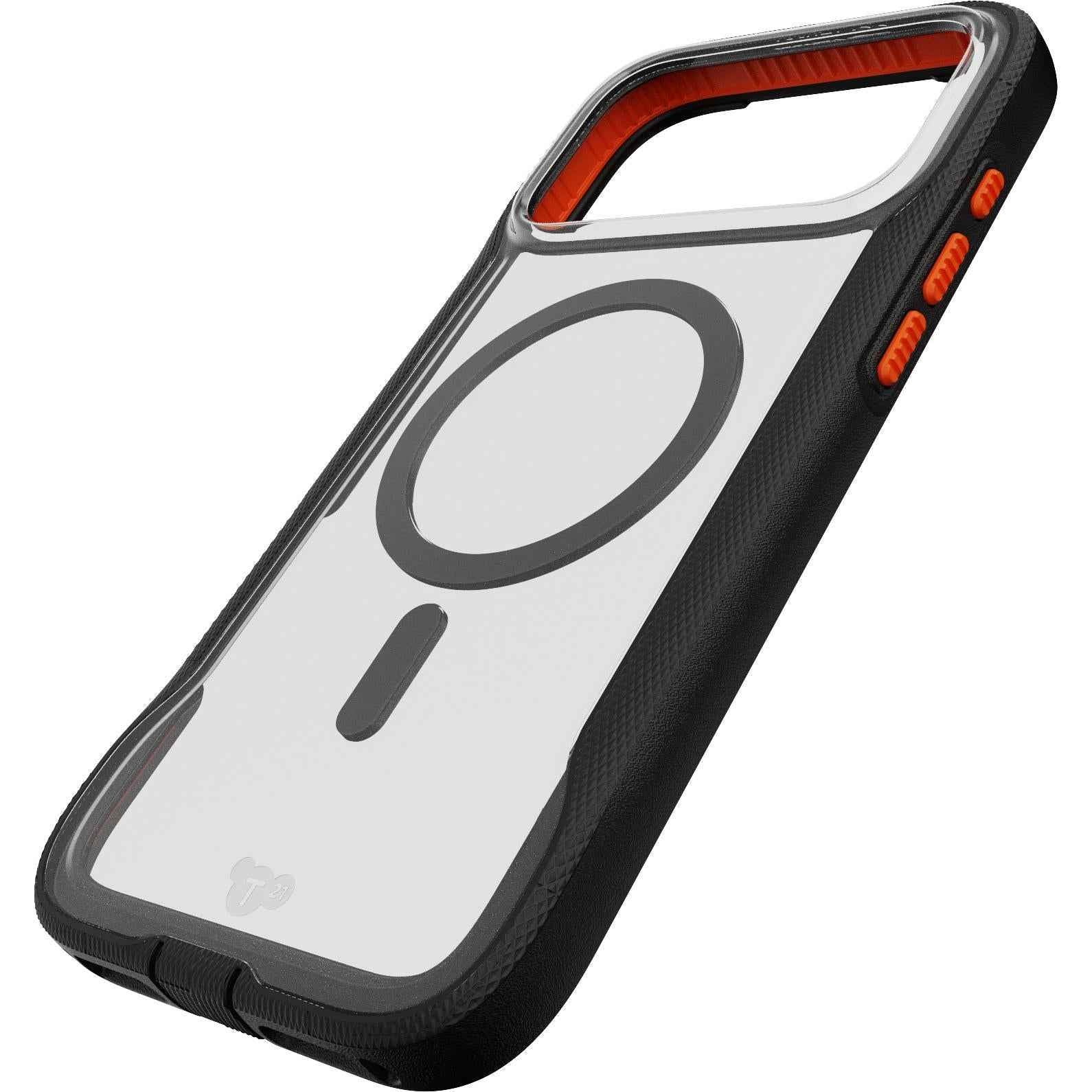 Tech21 EvoPro MagSafe Case for iPhone 17 Pro Max (Clear/Black)