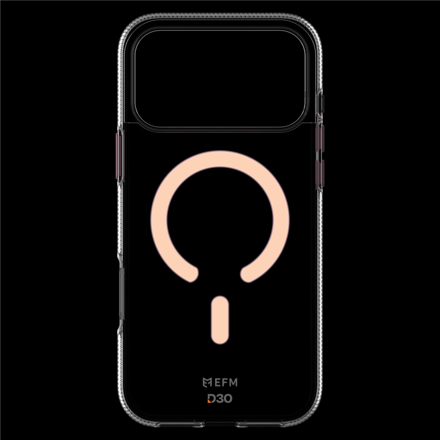 EFM Ibiza Glow Case with D3O Zero for iPhone 17 Pro Max (Pink)