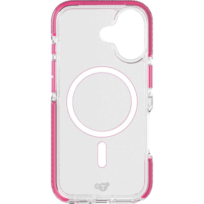 Tech21 EvoCrystal MagSafe Case for iPhone 17 (Clear/Pink)