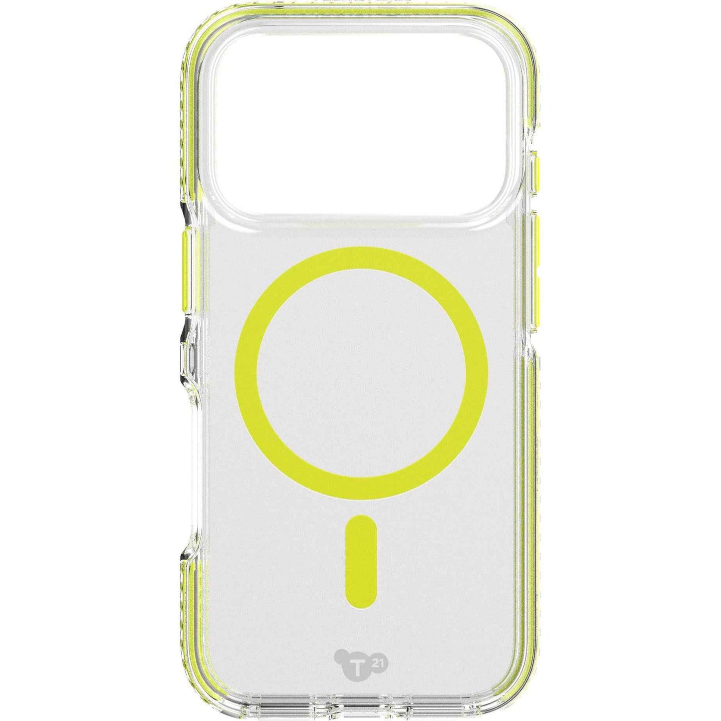 Tech21 EvoCrystal MagSafe Case for iPhone 17 Pro (Clear/Green)