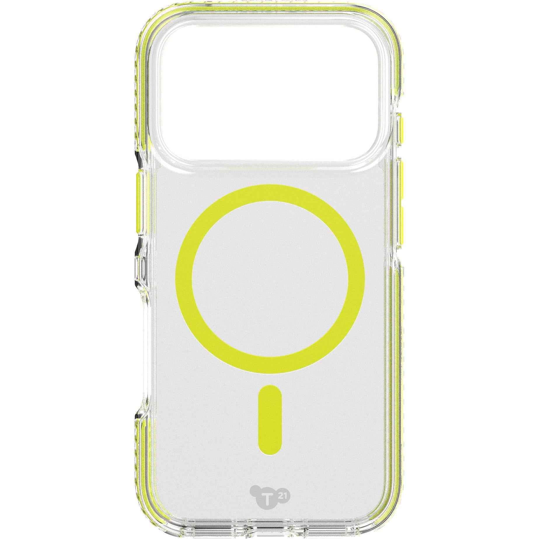 Tech21 EvoCrystal MagSafe Case for iPhone 17 Pro (Clear/Green)