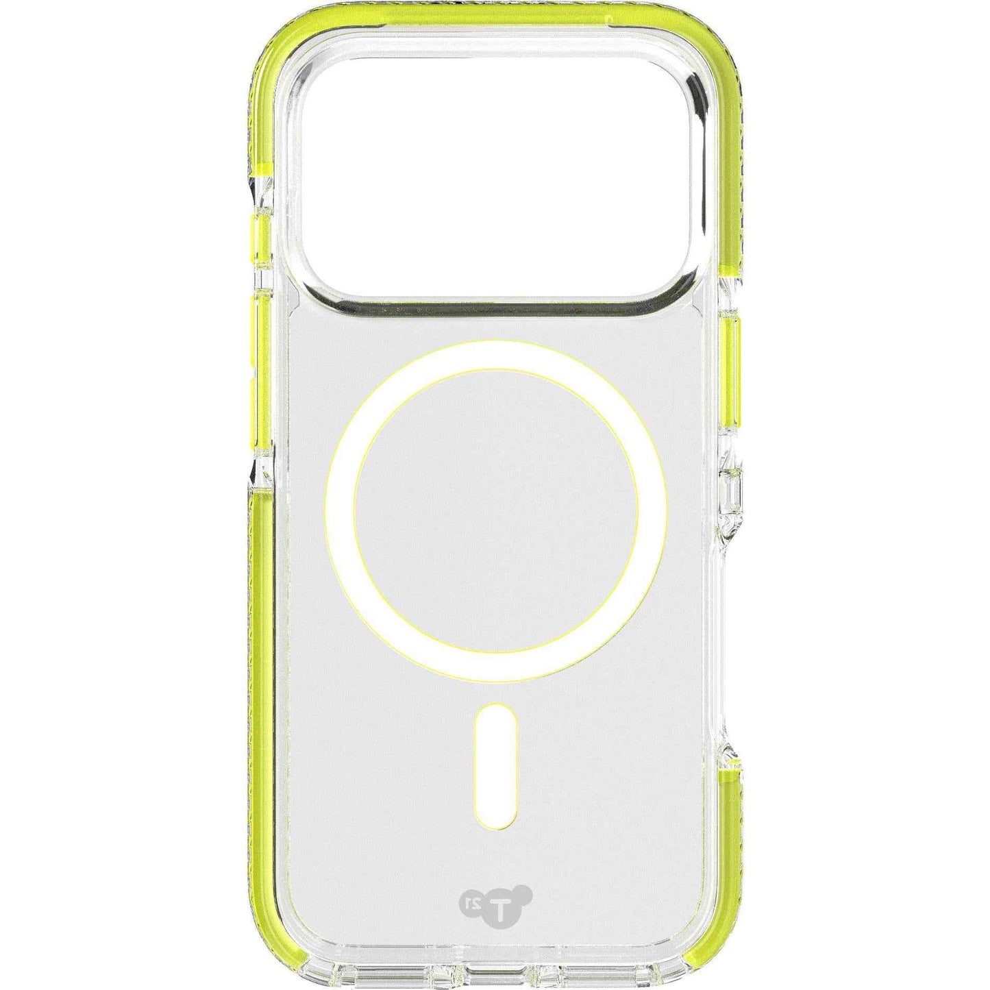 Tech21 EvoCrystal MagSafe Case for iPhone 17 Pro (Clear/Green)