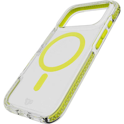 Tech21 EvoCrystal MagSafe Case for iPhone 17 Pro (Clear/Green)