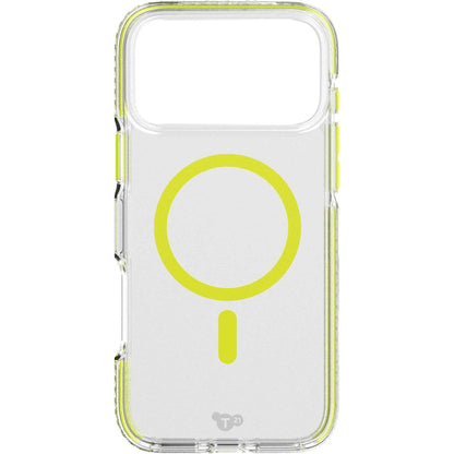 Tech21 EvoCrystal MagSafe Case for iPhone 17 Pro Max (Clear/Green)