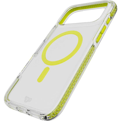 Tech21 EvoCrystal MagSafe Case for iPhone 17 Pro Max (Clear/Green)
