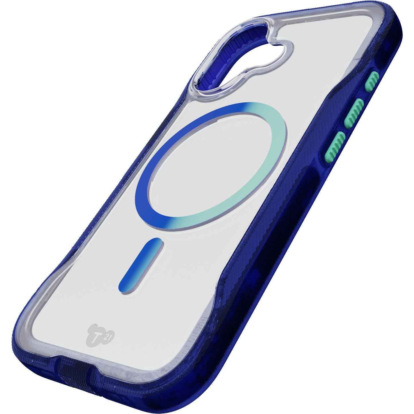 Tech21 EvoPro MagSafe Case for iPhone 17 (Blue/Mint)