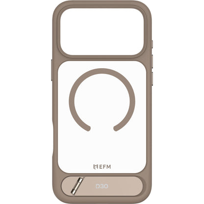 EFM Alta Case with D3O Bio for iPhone 17 Pro Max (Mocha Lite)