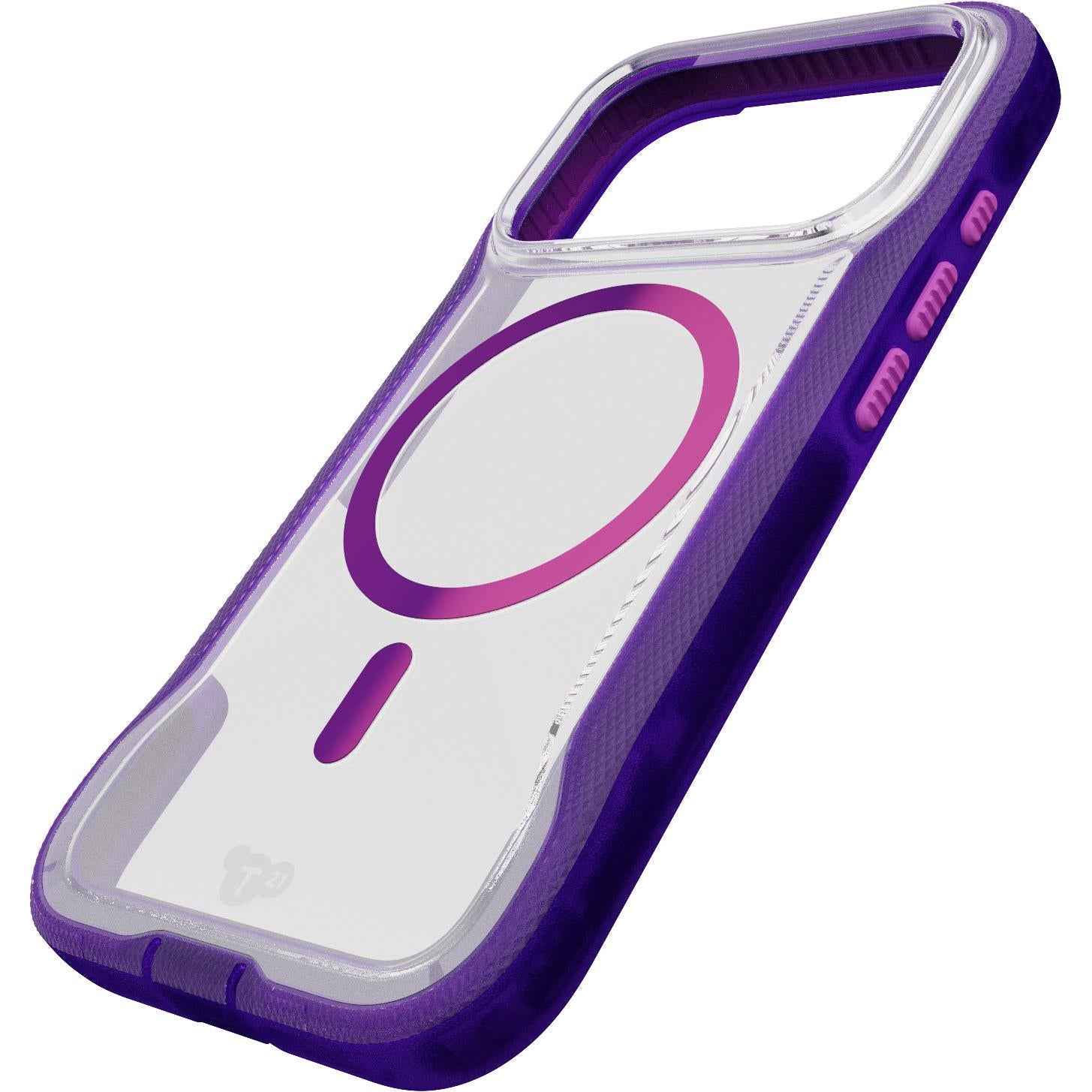 Tech21 EvoPro MagSafe Case for iPhone 17 Pro (Purple/Pink)