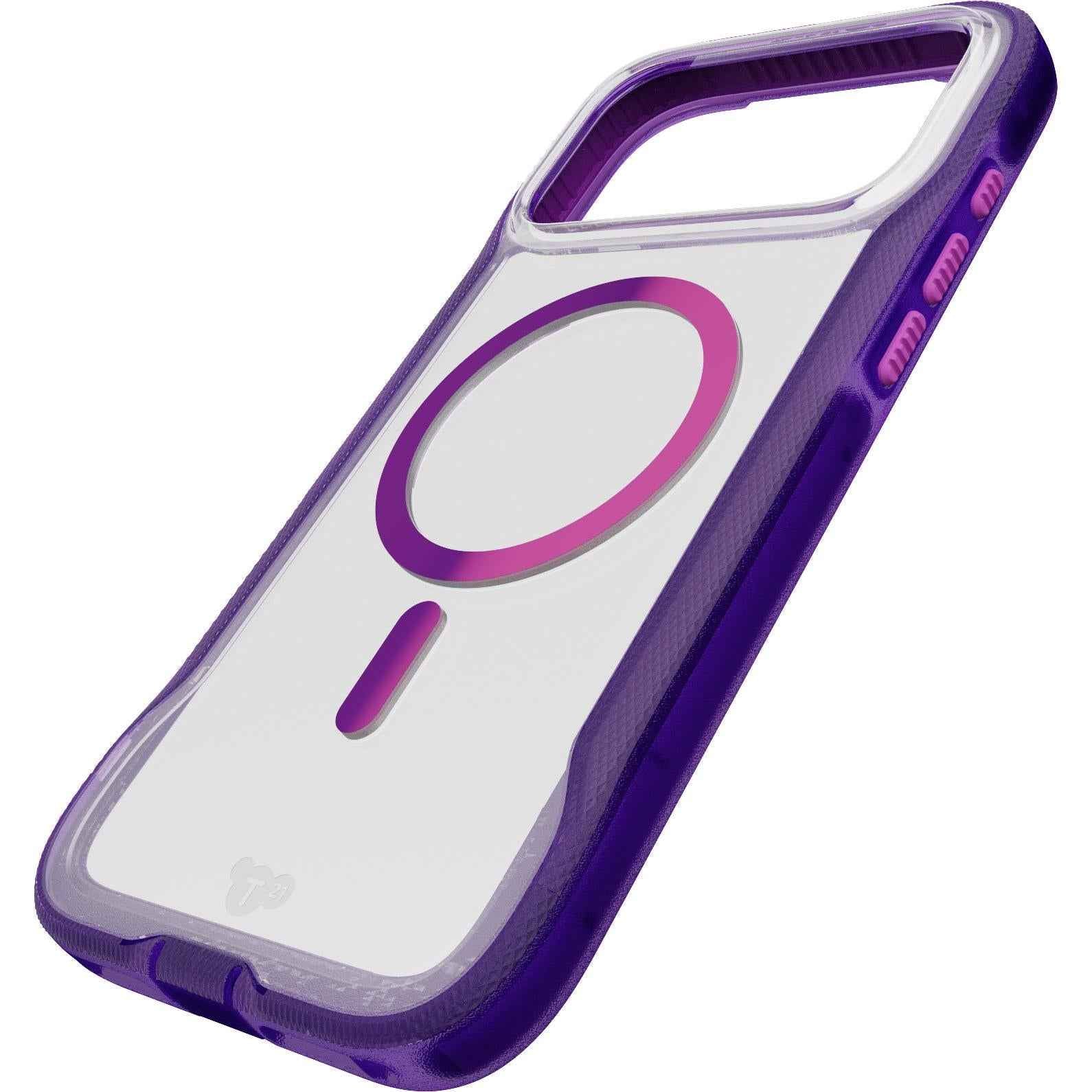 Tech21 EvoPro MagSafe Case for iPhone 17 Pro Max (Purple/Pink)
