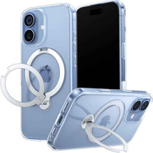 Torras Ostand Spin Case for iPhone 17 (Clear)