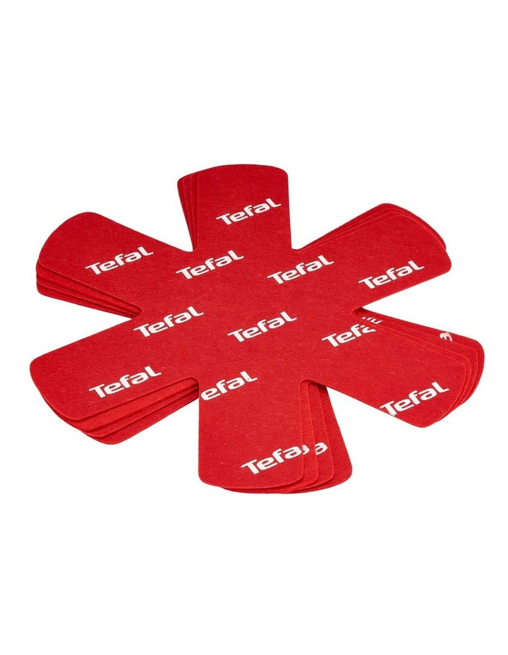 Ingenio Accessory Cookware Protectors set of 4 in Red