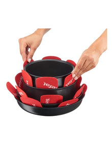 Ingenio Accessory Cookware Protectors set of 4 in Red