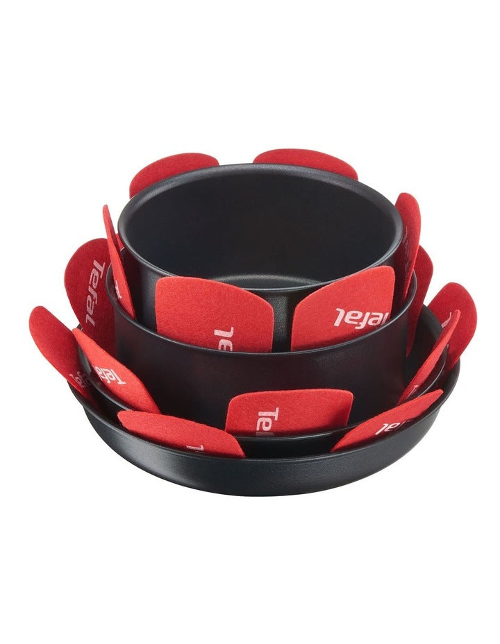 Ingenio Accessory Cookware Protectors set of 4 in Red