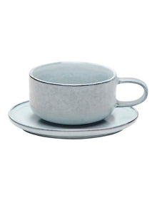 Relic Tea Cup & Saucer in Blue